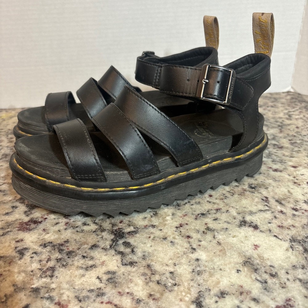 Dr. Martens Black Sandals